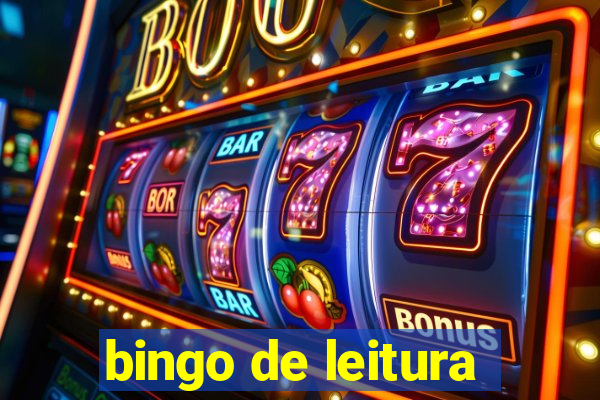 bingo de leitura